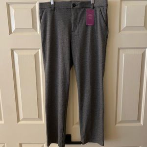 NWT Lee Plaid Straight Leg Mid Rise Pants Women’s 16